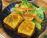 ご飯がすすむ🐾トマト煮込みハンバーグ作り方8写真