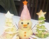 ツリーと雪だるま☆クリスマス用♪作り方5写真