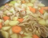 白だしで簡単～美味しい～豚じゃが作り方2写真