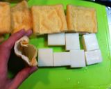 【おせち　一品】ゆず☆餅巾着☆肉じゃが作り方1写真