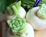 カブの葉っぱの炒め煮(ご飯に合うょ！)作り方1写真