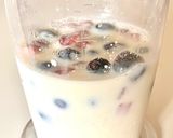 甘酒のベリースムージー作り方1写真