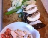 干し野菜♡かぼちゃ&人参餡かけ丼〜♫作り方2写真