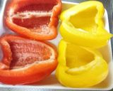 レンジで簡単☆パプリカのマリネ作り方1写真