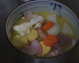 うどんと餅入りの　ボリューミー茶碗蒸し作り方6写真