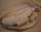 お手軽♪きなこばなな作り方1写真