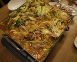 ちょいピリ辛♪ちりとりみそ鍋作り方6写真