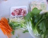 野菜たっぷり♡麻婆ラーメン作り方2写真