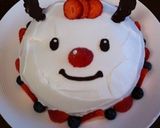 トナカイのクリスマスケーキ作り方7写真