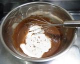 チョコレートクリーム*簡単 電子レンジ版作り方3写真