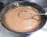 チョコレートクリーム*簡単 電子レンジ版作り方7写真