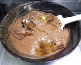 チョコレートクリーム*簡単 電子レンジ版作り方8写真
