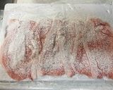 鳥ひき肉ロールポークパイナップルソース添作り方3写真