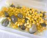 たっぷりコーンバターであさりの酒蒸し！作り方2写真