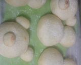 ふわふわ雪だるまパン作り方12写真