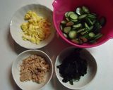 ✽ツナと炒りたまごの酢の物✽作り方1写真