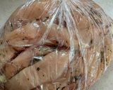 しっとりバジル鶏ハム作り方4写真