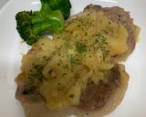 りんごと豚ロースのステーキ作り方6写真