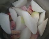 大根とベーコンのスープ作り方1写真
