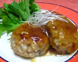 甘辛でやさしい、鶏のつくねのミニバーグ。作り方8写真