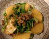 かぶと豚肉のピリ辛甘酢炒め煮作り方8写真