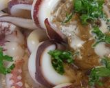 イカワタリゾット　トマトクリームカレー味作り方1写真