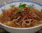シャキ旨っ☆ベー根菜のバルサミコ醤油麺作り方4写真