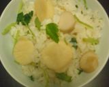 帆立とエリンギの炊き込みご飯ナンプラー味作り方8写真