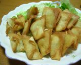 アレンジ！我が家のインドスナック☆サモサ作り方5写真