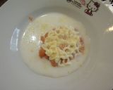 簡単★タラコクリームパスタ作り方1写真