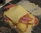 じゃがいもとベーコンの簡単ホイル焼き♪作り方3写真