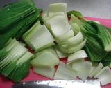もう一品！〜青梗菜のオイマヨ和え〜作り方1写真