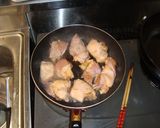 照り焼きチキンと照り焼きゆで卵作り方3写真