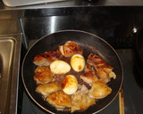 照り焼きチキンと照り焼きゆで卵作り方4写真