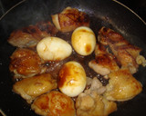 照り焼きチキンと照り焼きゆで卵作り方5写真