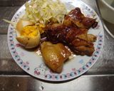 照り焼きチキンと照り焼きゆで卵作り方6写真