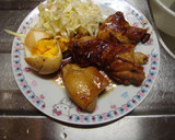 照り焼きチキンと照り焼きゆで卵作り方6写真