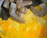 簡単　えび卵丼作り方5写真