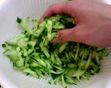 電子レンジで簡単♪鶏胸肉の春雨サラダ作り方4写真