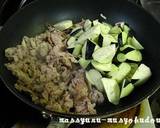 ■旨い！豚肉と茄子の黒胡椒バター焼き■作り方3写真