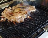 あぶり鶏もも肉の白ワイン蒸し作り方3写真