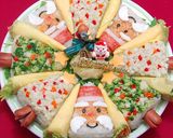 おにぎり型deクリスマスツリーちらし寿司作り方18写真
