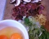 簡単パラパラ♡長ネギ＆生姜たまご炒飯〜♫作り方1写真