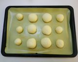 * クリスマス ★ ゆきだるまパン♪作り方8写真