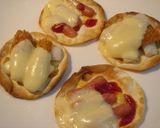 餃子の皮でミニミニpizza☆作り方5写真