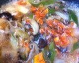 干し野菜♡かぼちゃ&人参餡かけ丼〜♫作り方4写真