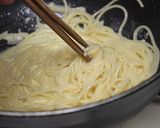 塩こうじ　de　和風カルボナーラ作り方4写真
