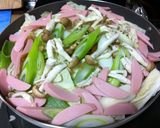 ダジン鍋風 野菜炒め作り方1写真