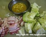 ■豚肉とキャベツのゆずバター味噌炒め■作り方1写真