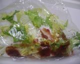 生白菜の梅あえサラダ作り方3写真